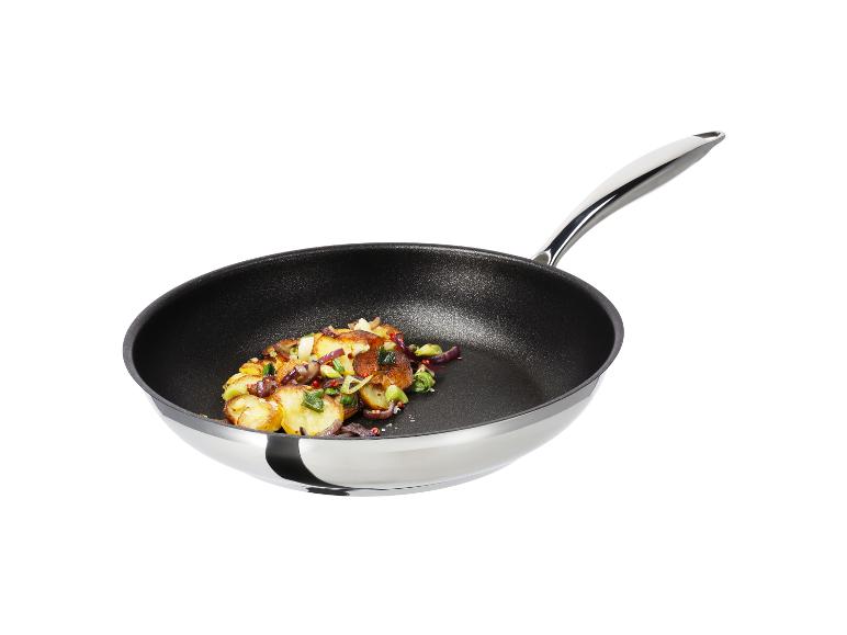Poêle Premium en acier inoxydable, Ø 28 cm