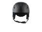 Casque de ski noir avec sangle réglable