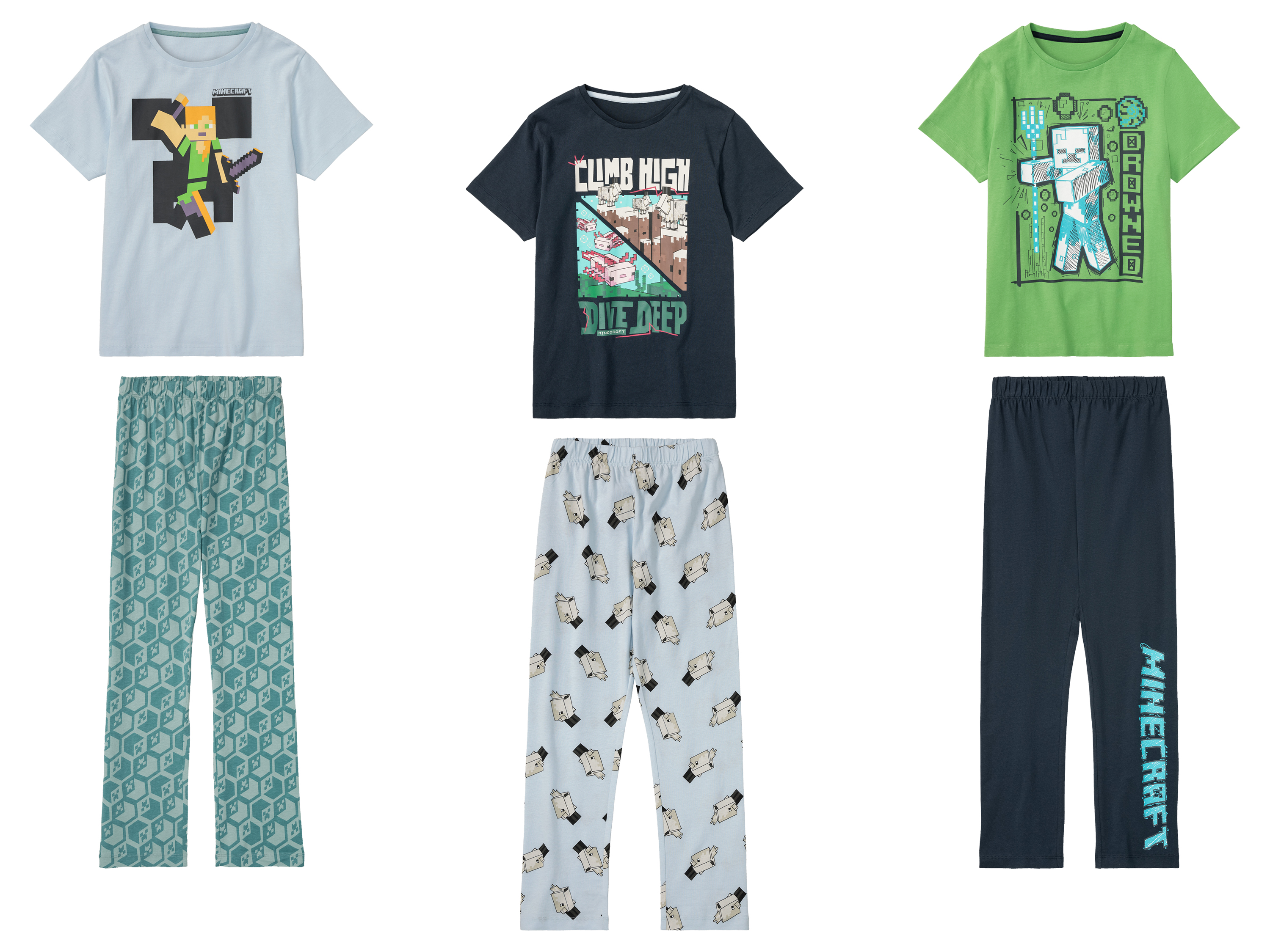 Minecraft Ensemble Pyjama enfant