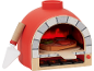Four à pizza jouet en bois avec pelle à pizza et tranches de pizza