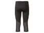Leggings de sport noirs avec empiècements en mesh