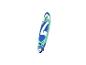 Planche de SUP 10'4' menthe, bleue et blanche, avec le texte ALLROUND.