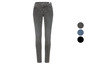 Jeans skinny gris foncé pour femmes.