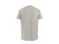 T-shirt gris clair à manches courtes, vue de dos