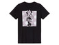 T-shirt noir avec un imprimé Minnie Mouse.