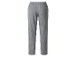 Pantalon décontracté gris pour homme avec taille élastiquée et poche arrière, vue de dos.
