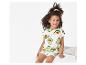 Pyjama enfant avec motif avocat mignon.