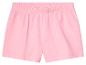 Shorts rose en coton pour enfant.