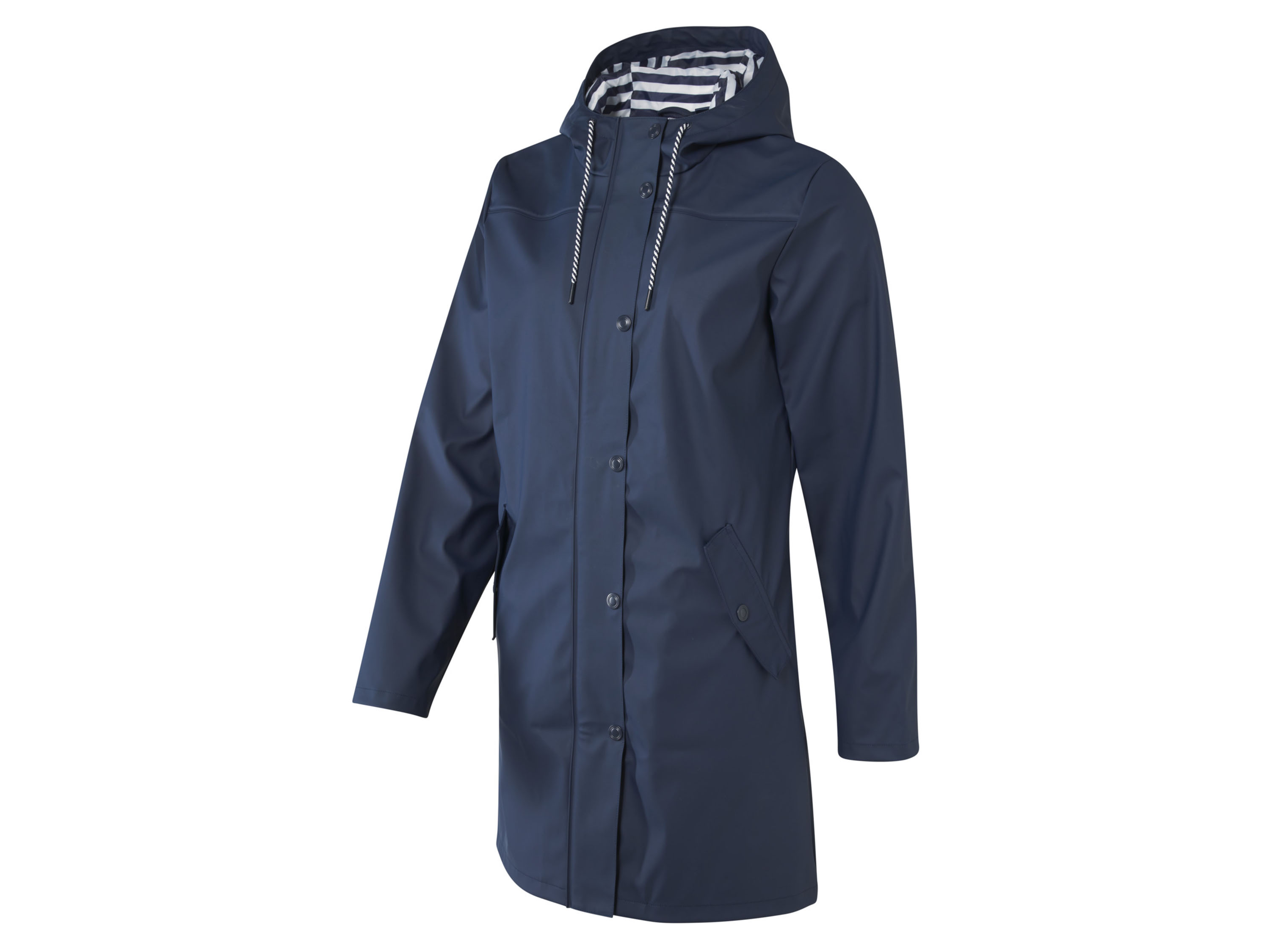 CRIVIT Parka imperméable femme (bleu foncé, S(34/36))
