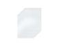 Une pile de classeurs en plastique blancs.