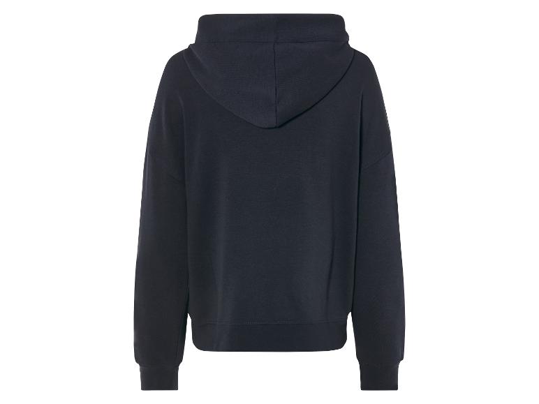 Sweat-shirt à capuche foncé.