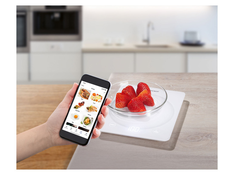 Aller en mode plein écran : SILVERCREST® KITCHEN TOOLS Balance de cuisine Smart SKWS 5 A1 - Image 2