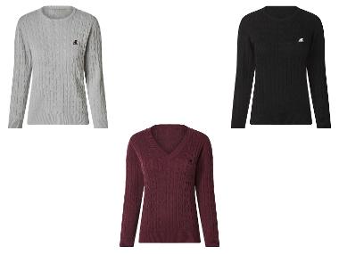 ESMARA® x U.S. Grand Polo Pull en tricot pour femme