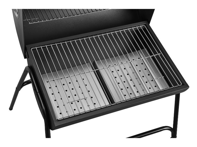 Barbecue baril à charbon de bois KANSAS, 51 x 34 cm