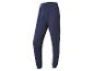 Pantalon de survêtement bleu marine avec cordon de serrage.