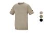 T-shirts Parkside Performance en beige, marron et noir.