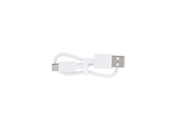 Câble de charge TRONIC USB-C blanc