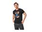 Homme portant un t-shirt noir 'AMAZING DAD' avec Spider-Man et le logo Marvel.