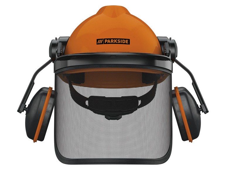 Aller en mode plein écran : PARKSIDE® Casque de protection forestière, avec visière pliante amovible - Image 2