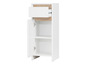 Armoire blanche avec tiroir et porte