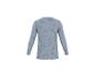 T-shirt bleu à manches longues avec motif de nœuds, vue de dos