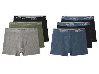 esmara Men Lot de 3 boxers homme