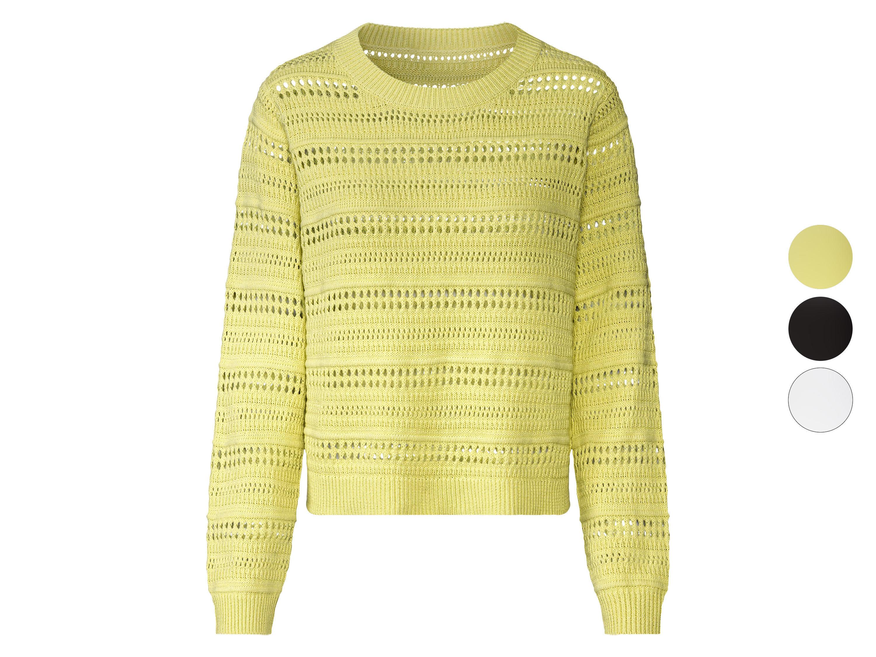 esmara® Pull en maille ajourée femme