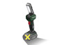 Une lampe de travail LED Parkside X20V Team avec batterie.