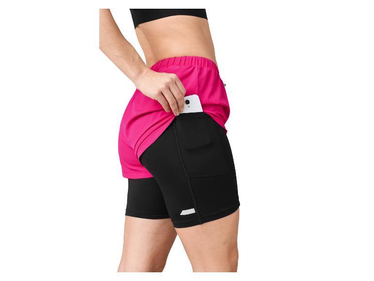 Shorts de sport avec poche pour téléphone.