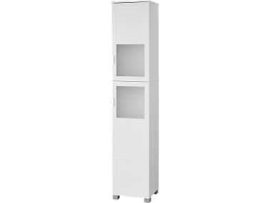 Colonne de salle de bains Basel, 37 x 187,7 x 34,5 cm, blanche pour 53.99 EUR