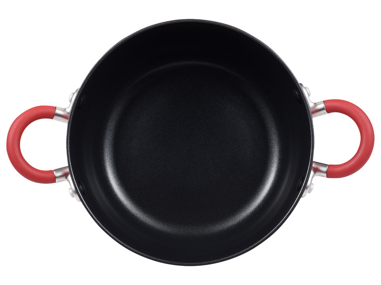 Aller en mode plein écran : Masterpro by ALESSI Sauteuse en aluminium avec couvercle, Ø 20 x 10,5 cm - Image 6