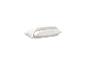 Oreiller blanc avec housse protectrice