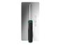Une spatule en métal avec une poignée verte de Parkside.