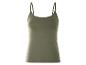 Débardeur vert olive, vêtement simple et élégant.