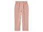 Pantalon rose en tissu mousseline pour enfant.