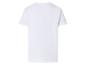 T-shirt blanc uni, vue de dos
