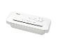 Destructeur de documents TRONIC blanc avec fente d'alimentation et commandes