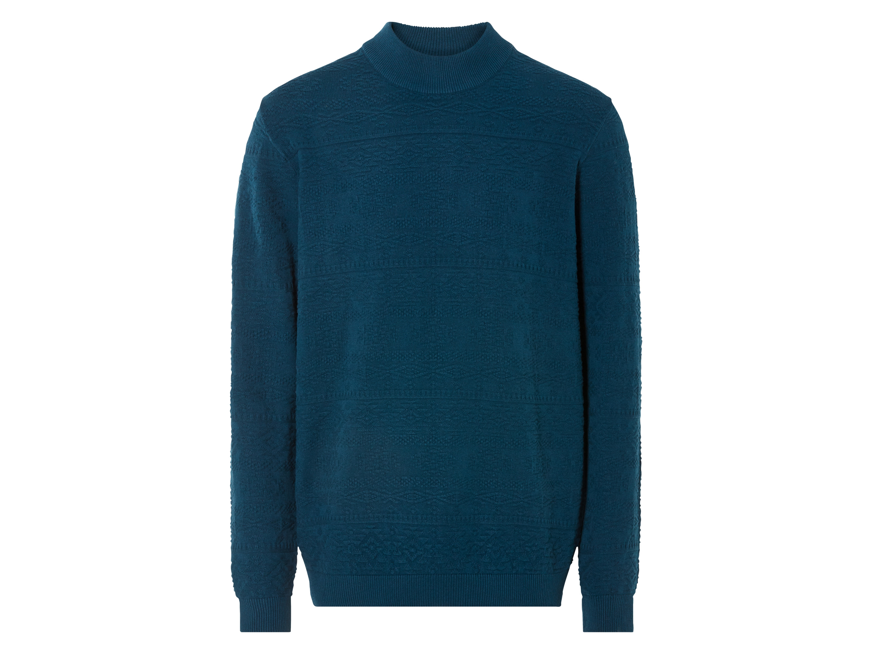 LIVERGY® Pull en maille fine homme (S, bleu)