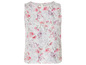 Chemise sans manches à imprimé floral rose
