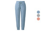 Pantalon de survêtement bleu clair pour femme.