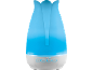 Diffuseur d'arômes bleu en forme de tulipe avec fonctions lumière et minuterie