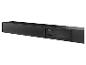 Panneau arrière de la barre de son avec ports AUX, USB, HDMI, optique et AC-IN.