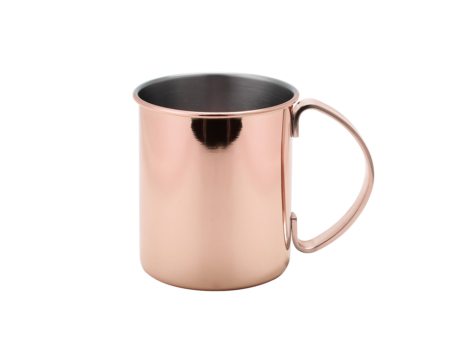 ECHTWERK Set de tasses Moscow Mule en acier inoxydable (2pcs, 480 ml, cuivre)
