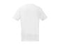 Dos d'un t-shirt blanc pour homme.