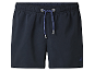 Short de bain bleu marine pour homme avec logo.