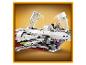 LEGO Star Wars A-wing Starfighter avec une figurine dans le cockpit.