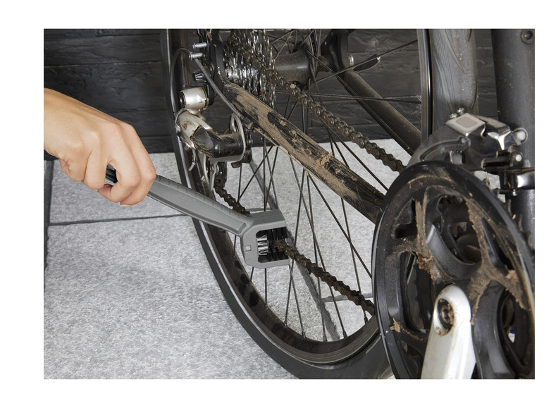 Aller en mode plein écran : CRIVIT Set de nettoyage pour vélo, 10 pièces - Image 4