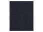 Serviette de toilette bleu marine unie