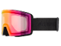 Masque de ski avec verres irisés et sangle noire avec l'inscription S1-S3 SPEQ GmbH.