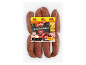 Saucisses de chorizo de porc XXL épicées, sans gluten, 376g.